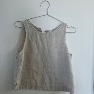 not Perfect Linen Bay Tank
